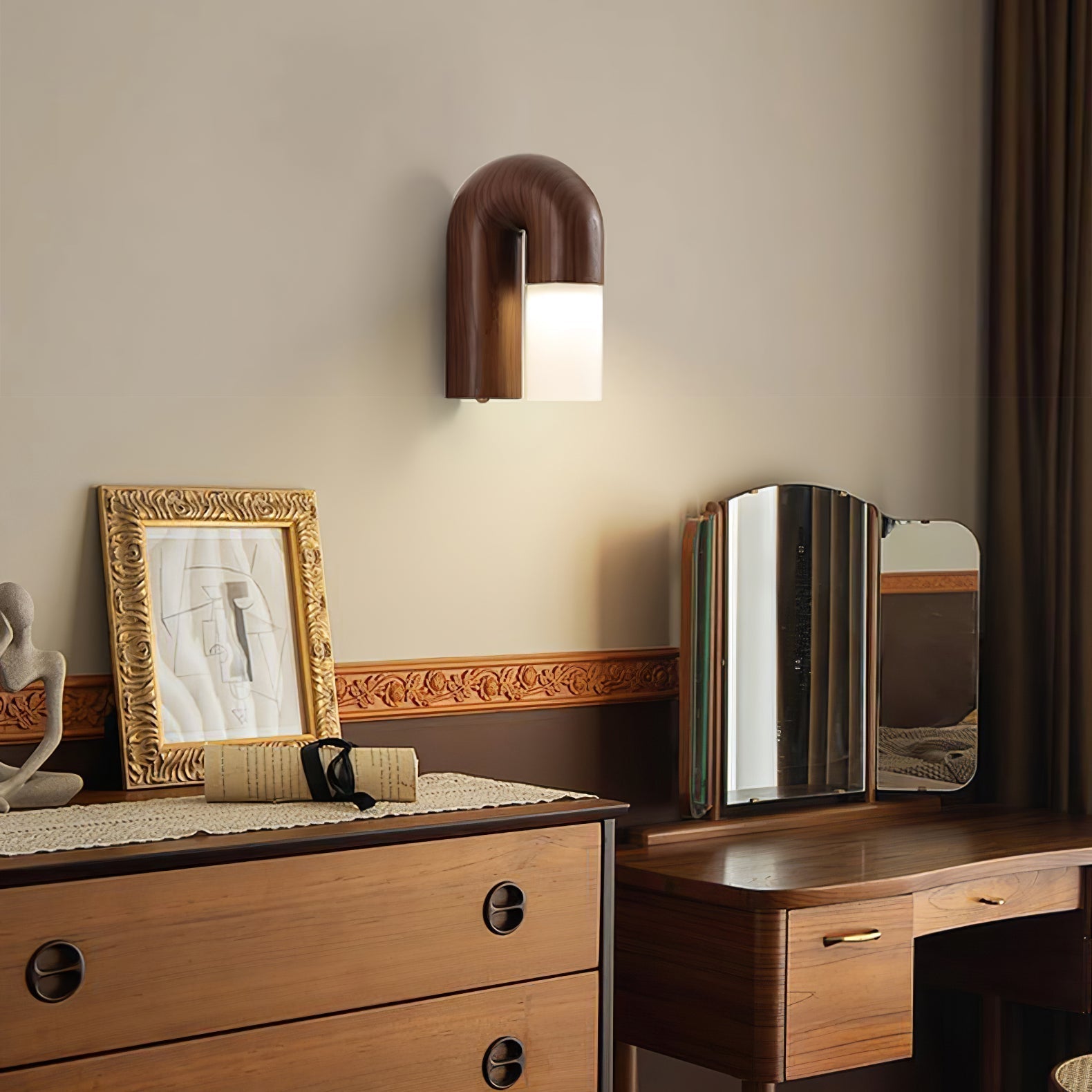 Arcus Wood Wall Lamp - Blowlighting