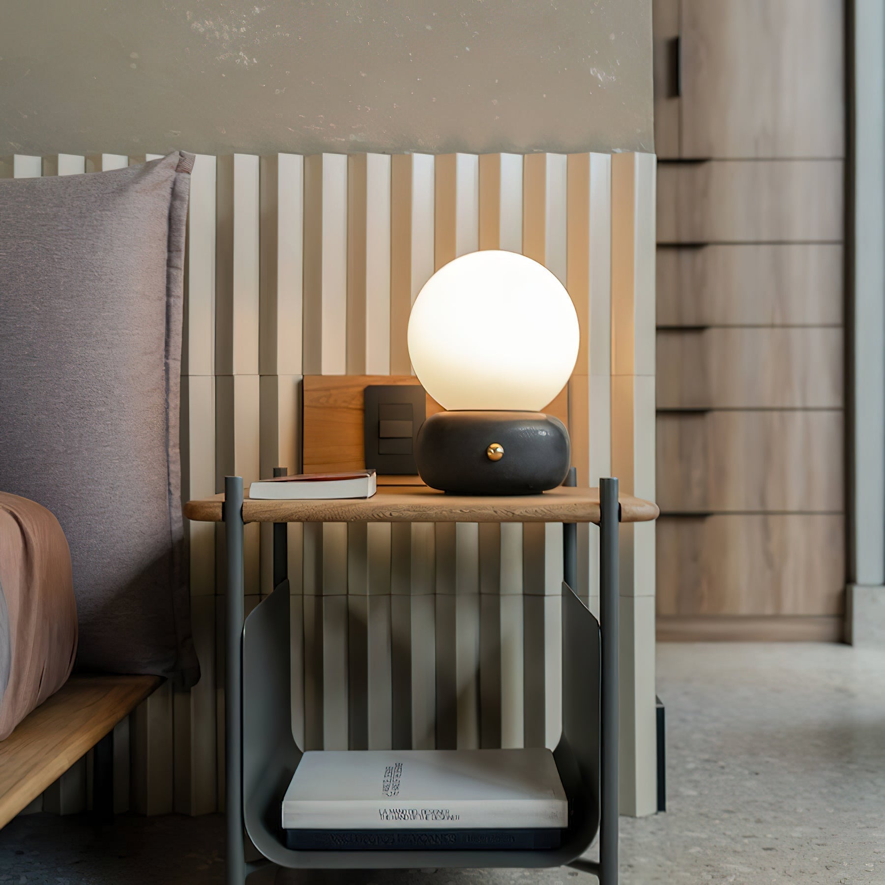 Naga Table Lamp - Lamp Copper