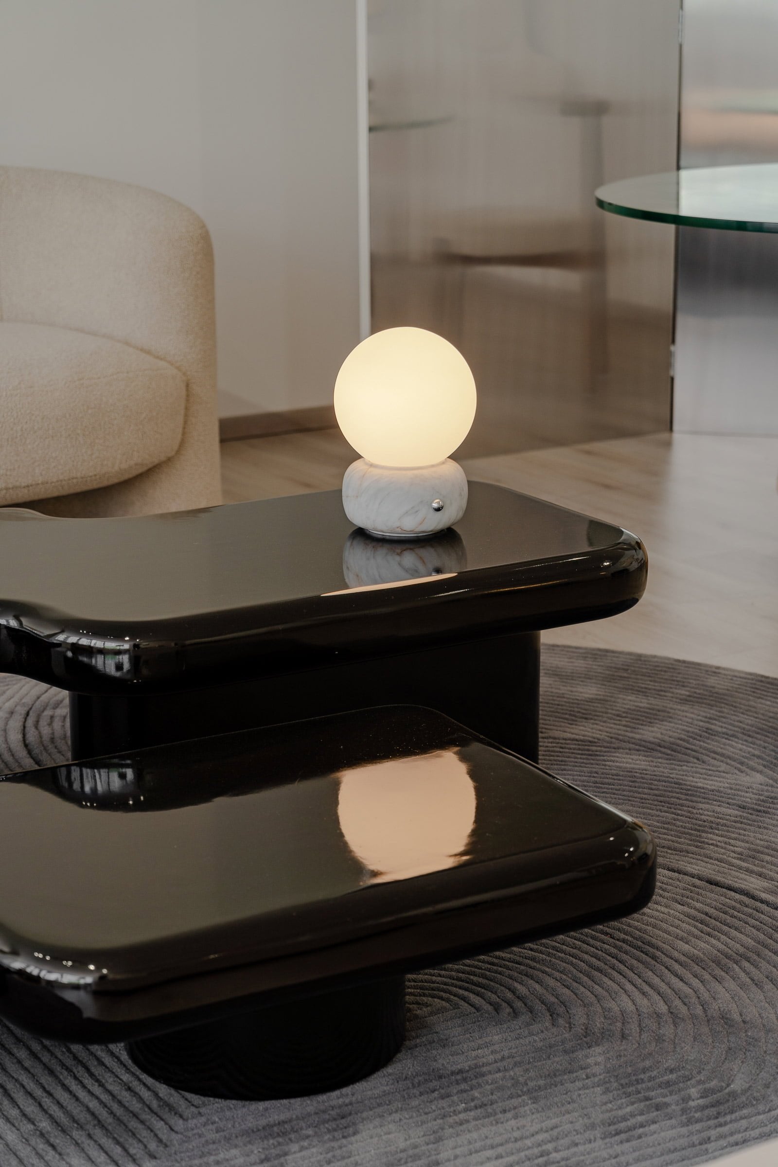 Naga Table Lamp - Lamp Copper