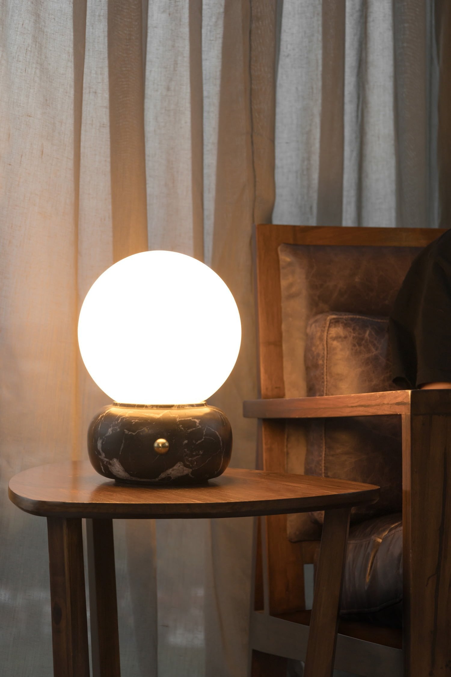 Naga Table Lamp - Lamp Copper