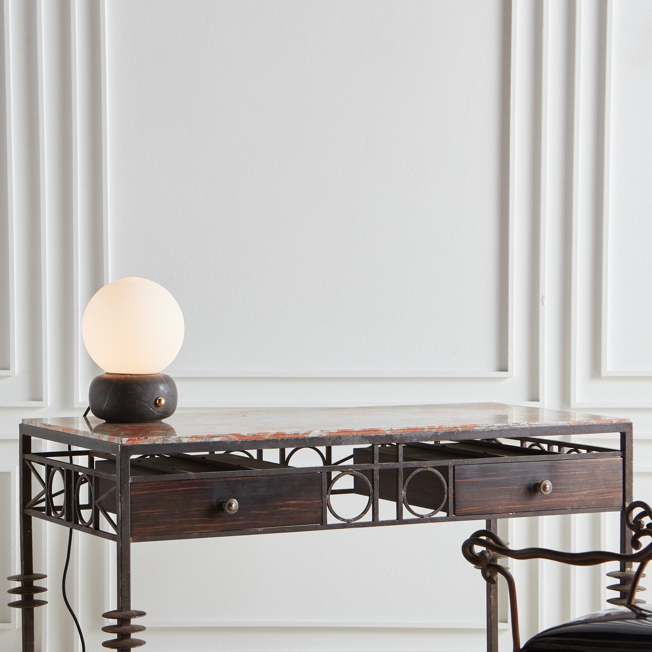 Naga Table Lamp - Lamp Copper