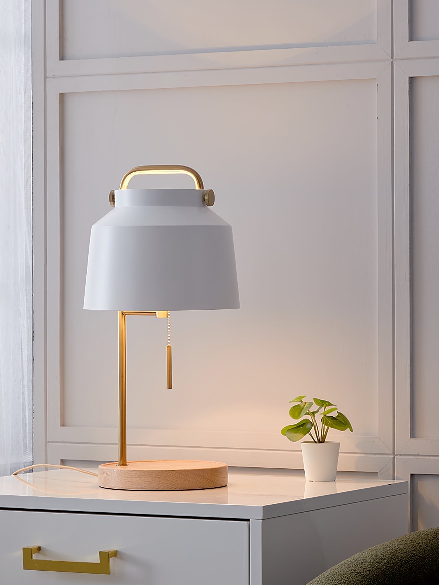 Naima Table Lamp - Lamp Copper