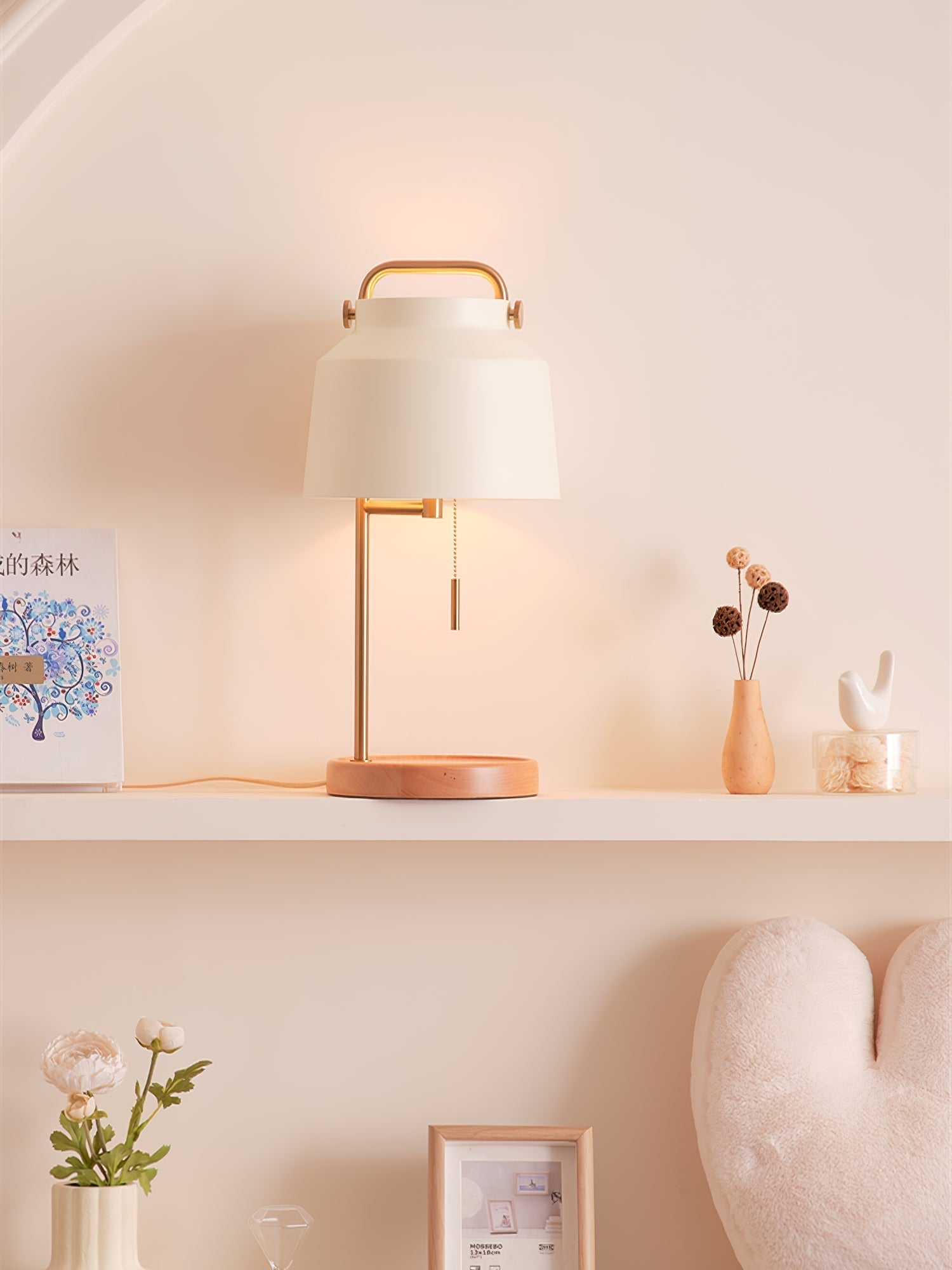 Naima Table Lamp - Lamp Copper