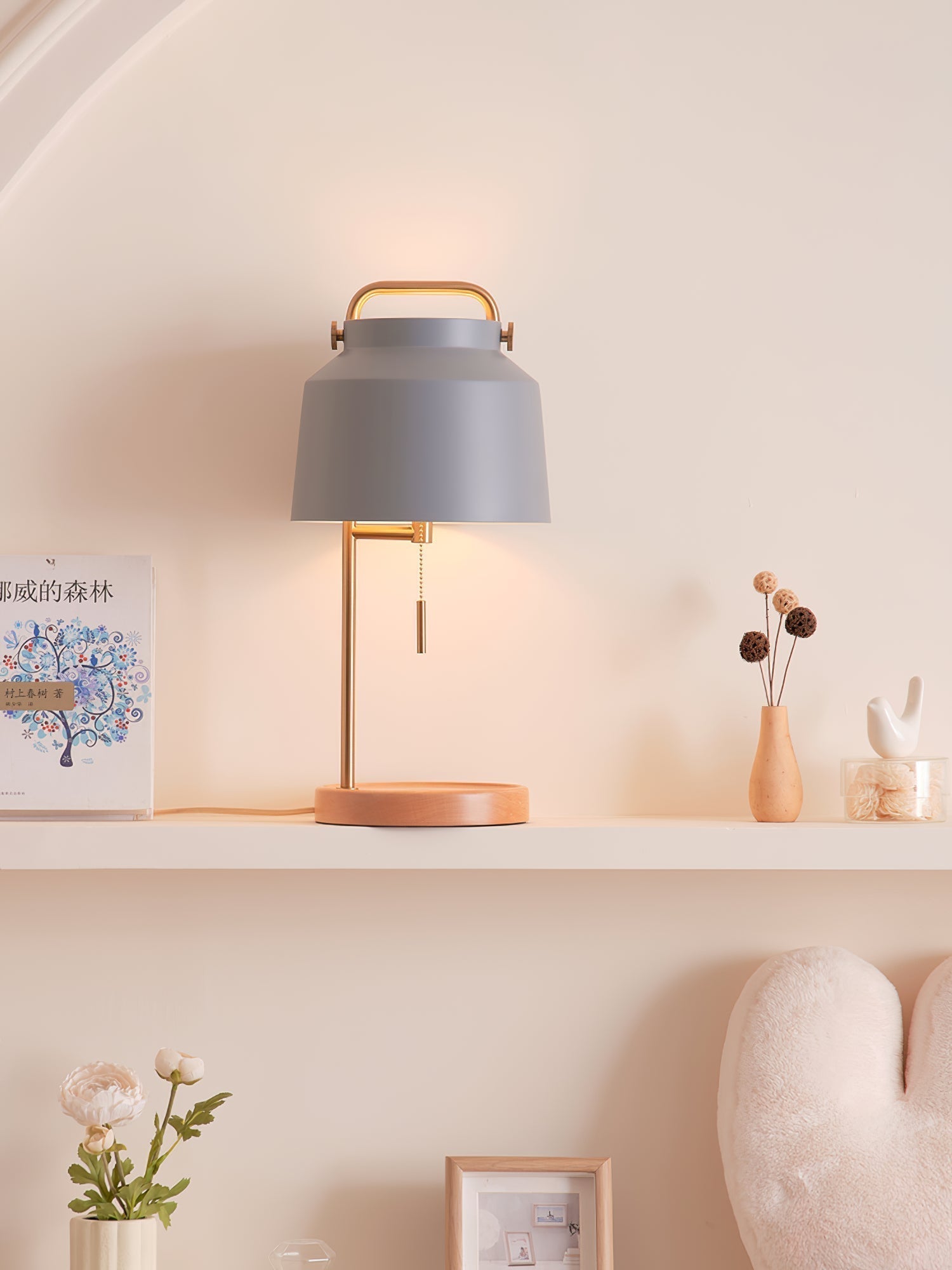 Naima Table Lamp - Lamp Copper