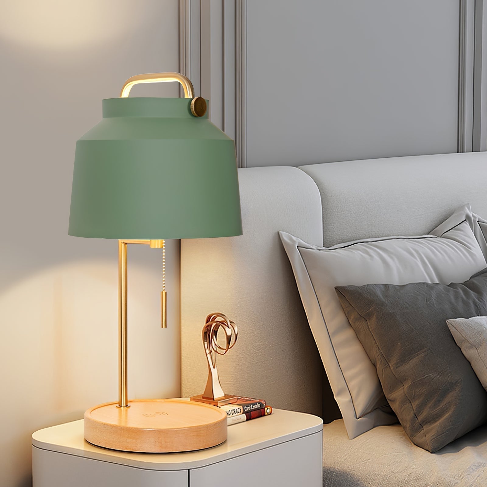 Naima Table Lamp - Lamp Copper