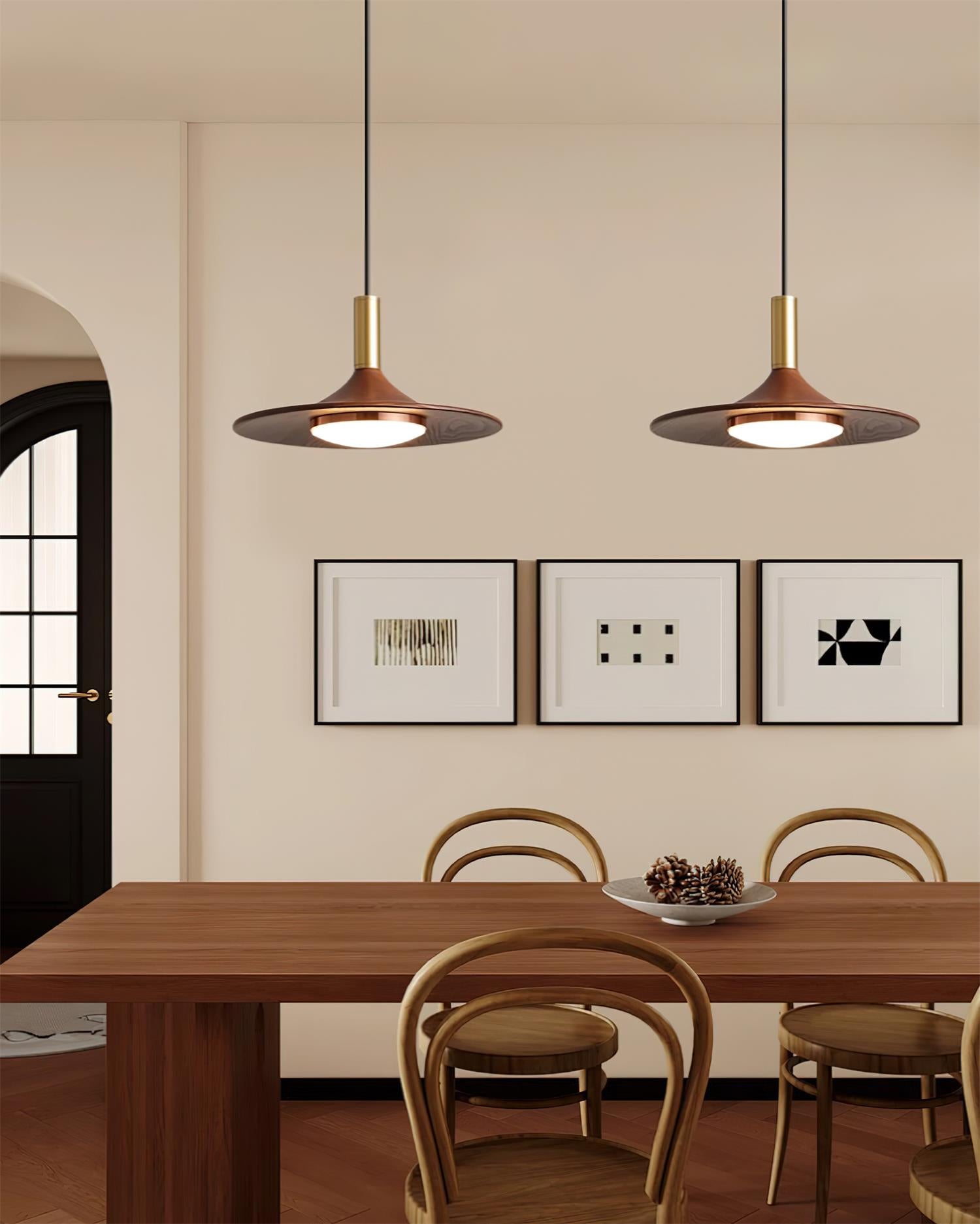 Pend­­ant Light Hat Shape Midcentury - Letslighting