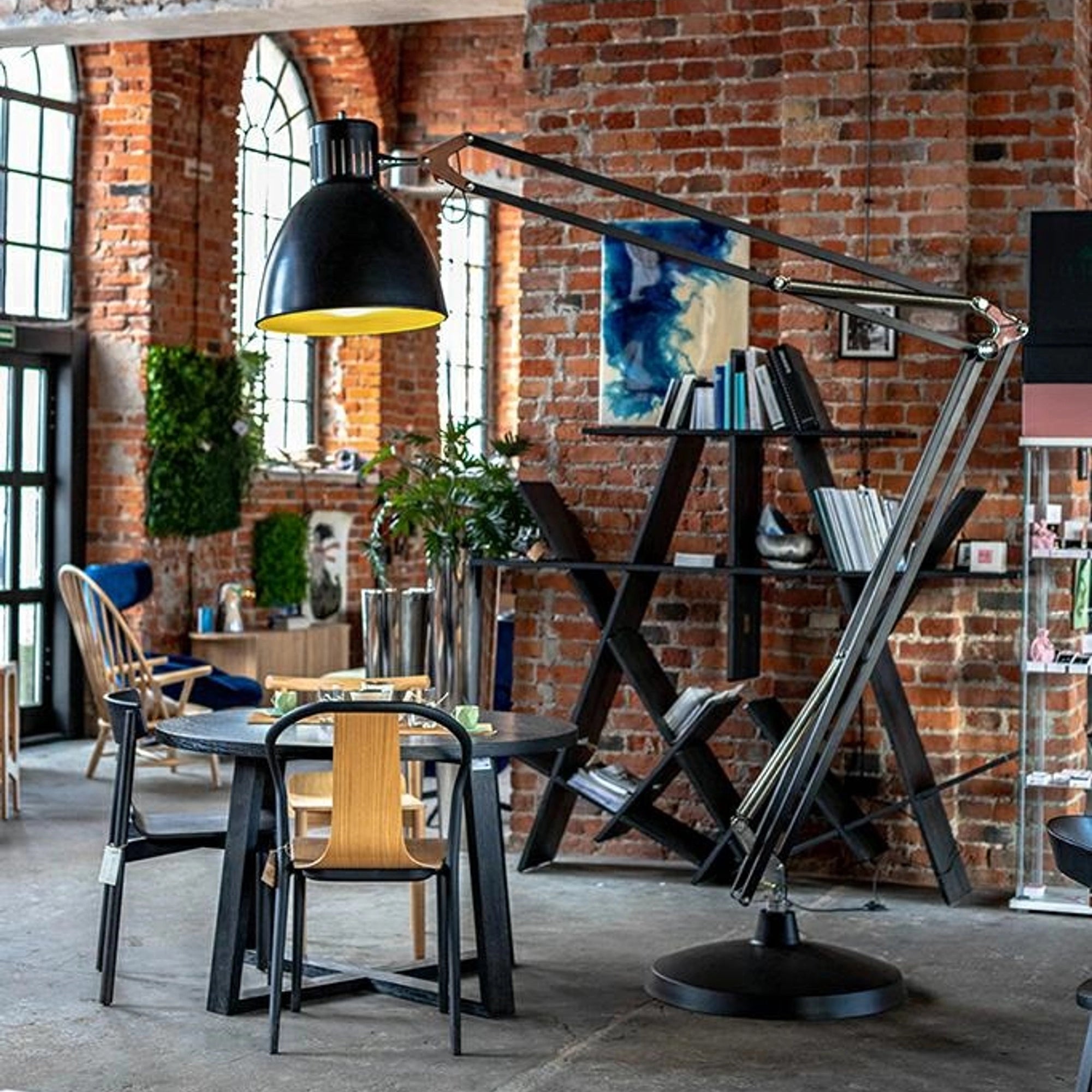 Naska Floor Lamp - Lamp Copper