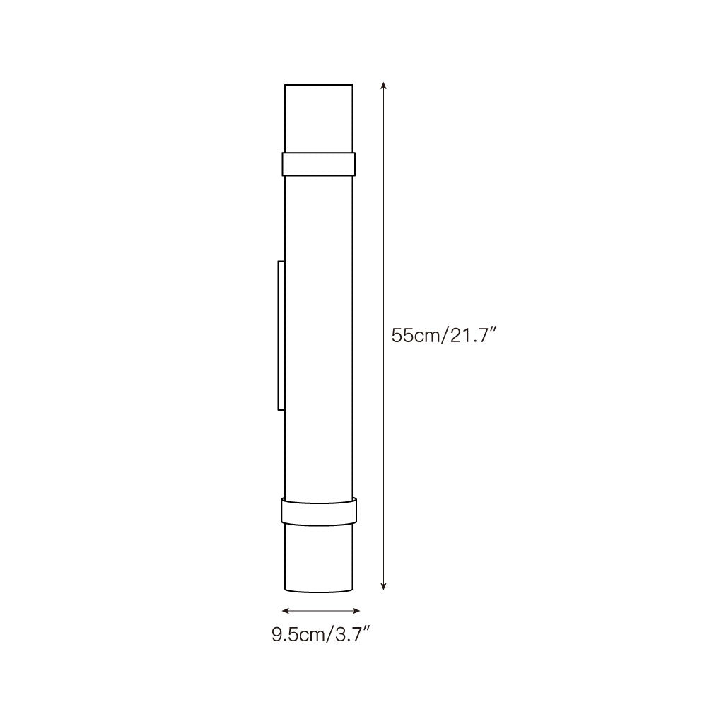 Zavaran Modern Minimalist Metal Onyx Wall Lamp - Lamp Copper