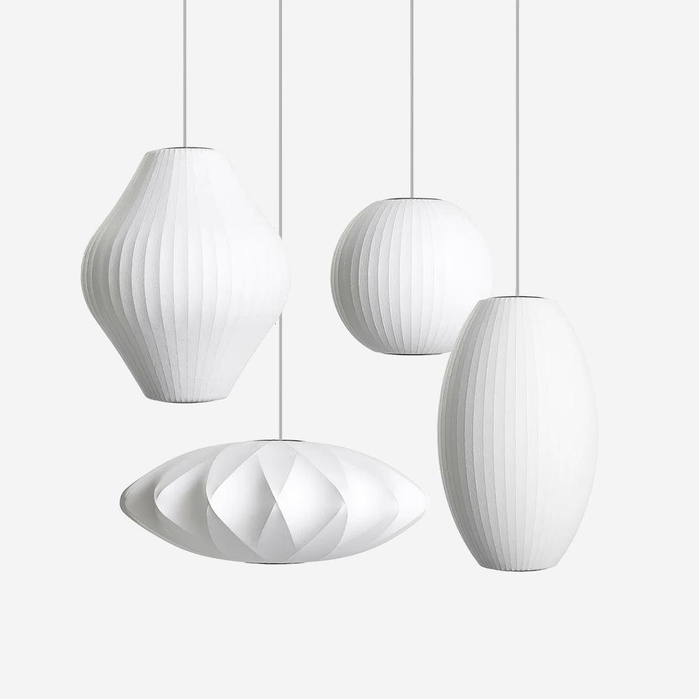 Alvaris White Modern Pendant Light - Letslighting