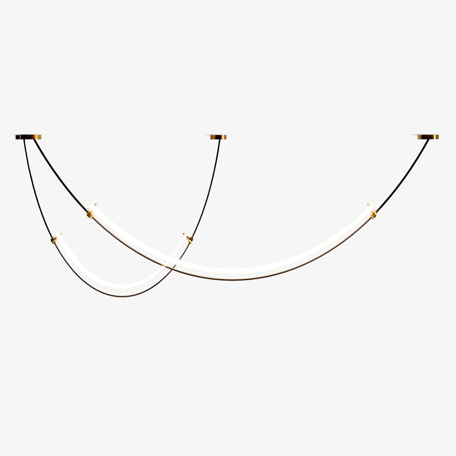 Arisha Lampada a Sospensione LED Curva