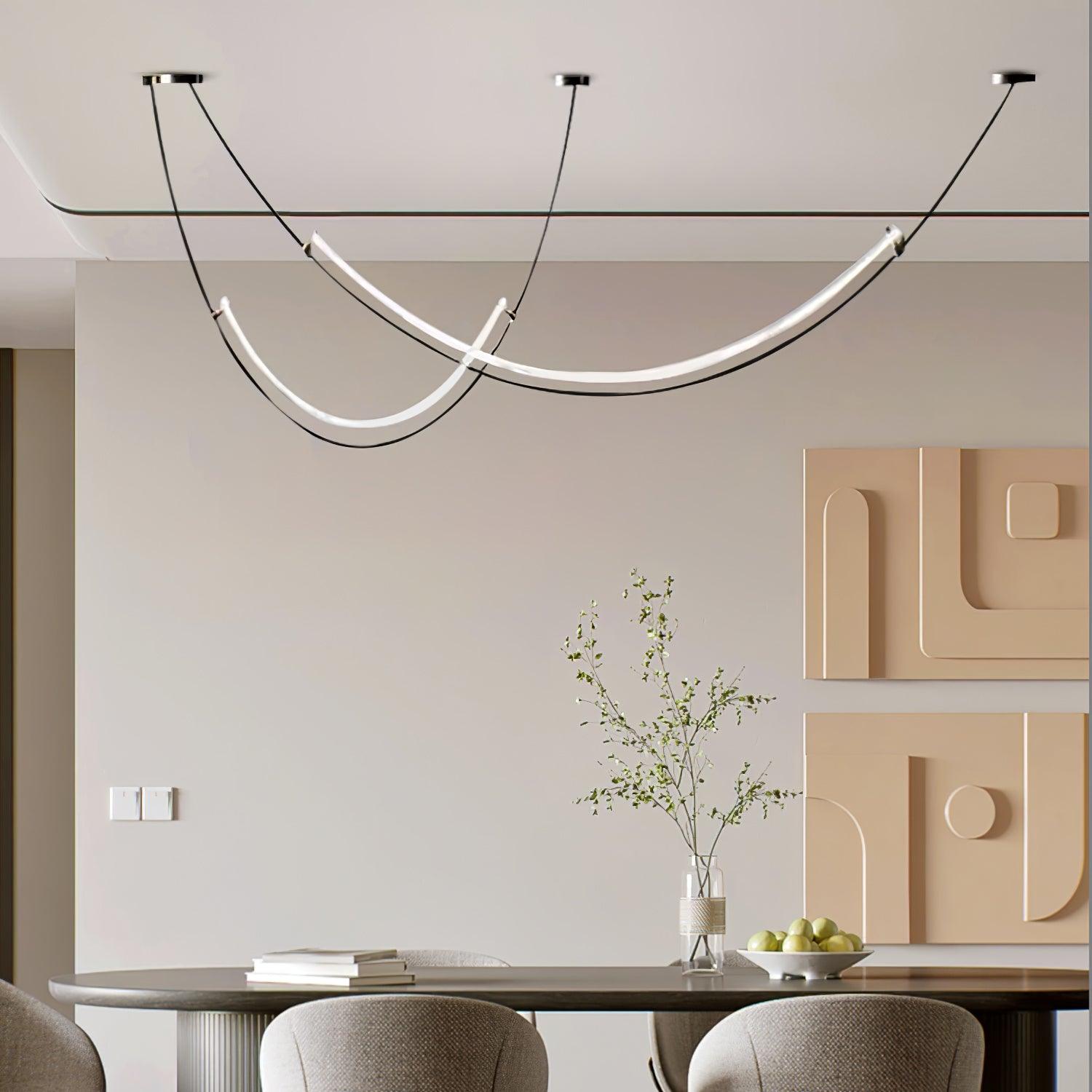 Arisha Lampada a Sospensione LED Curva