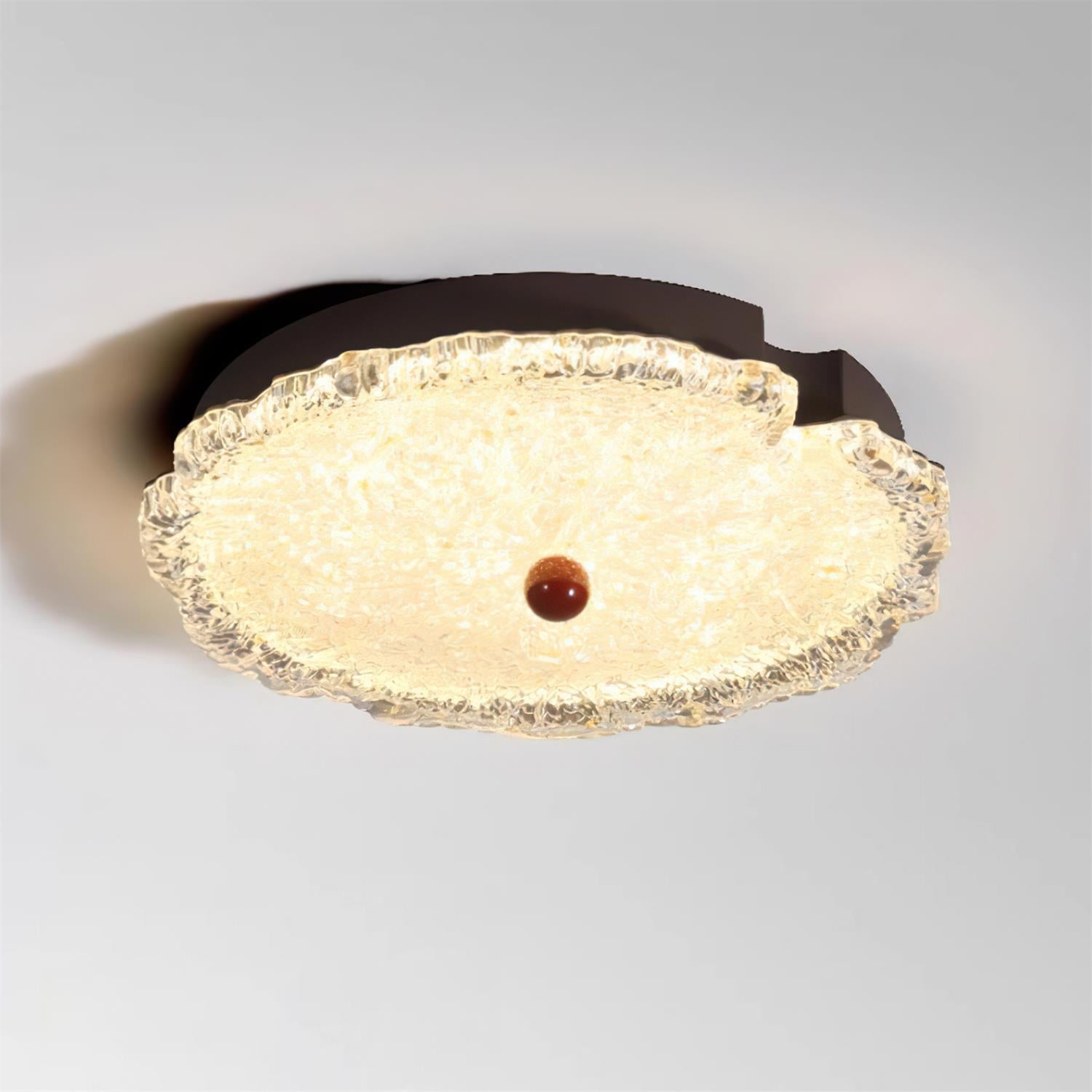 Gialo Textured Glass Ceiling Light - Letslighting