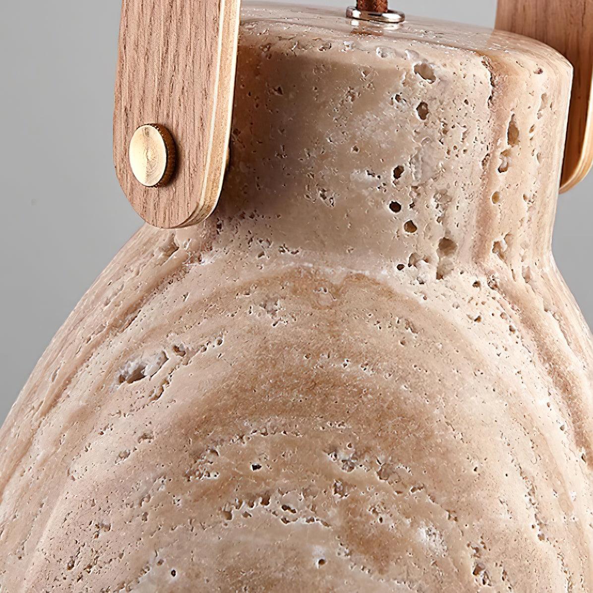 Cesta Travertine Pendant Light - Letslighting