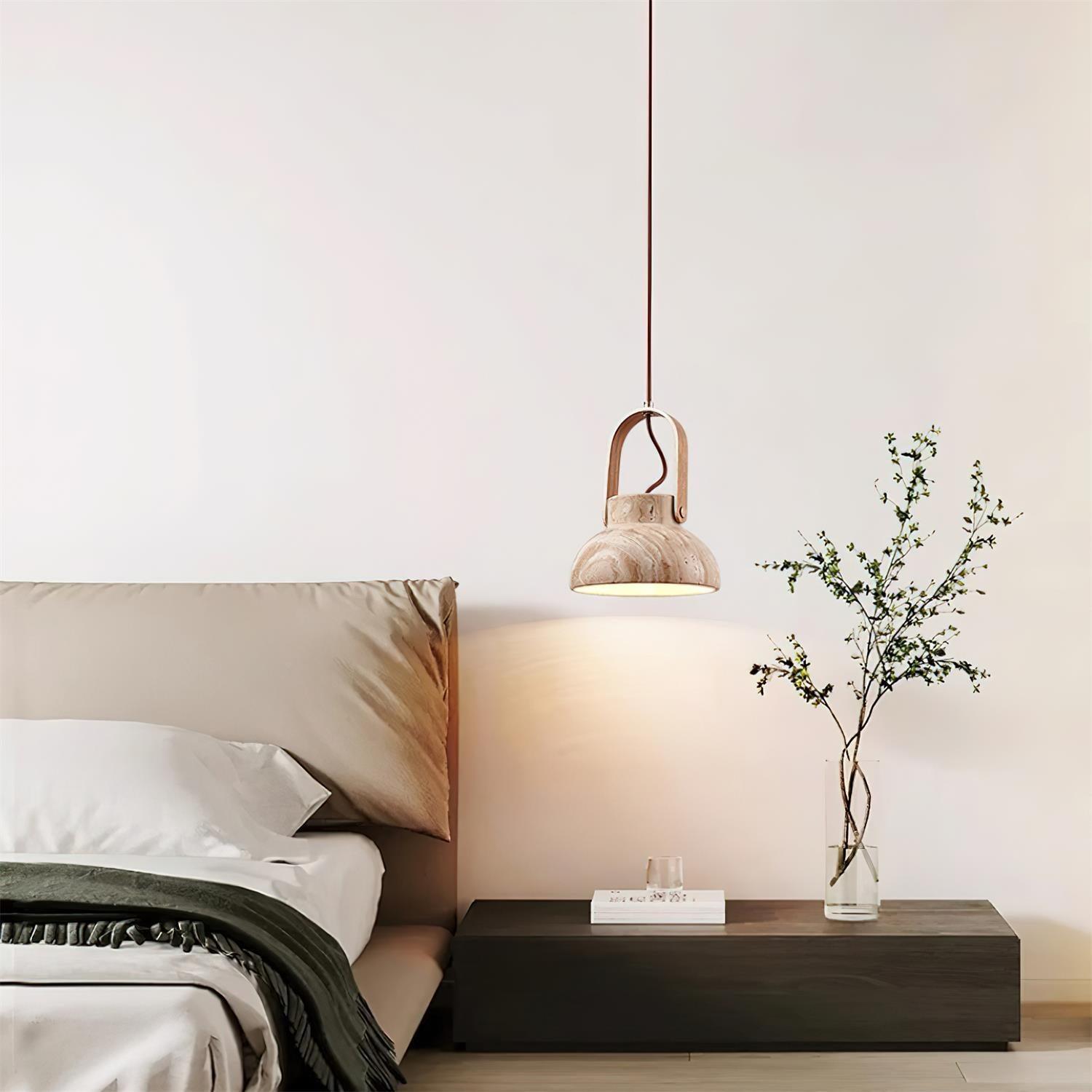 Cesta Travertine Pendant Light - Letslighting
