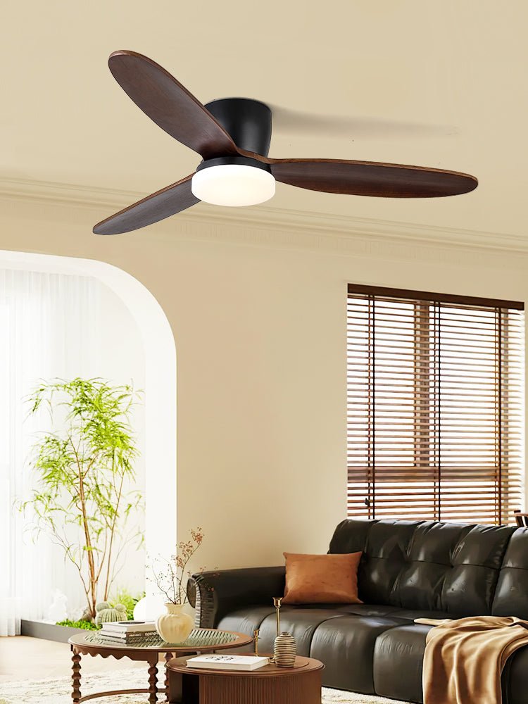 Ventilatore da Soffitto Athyrs con paralume in PVC