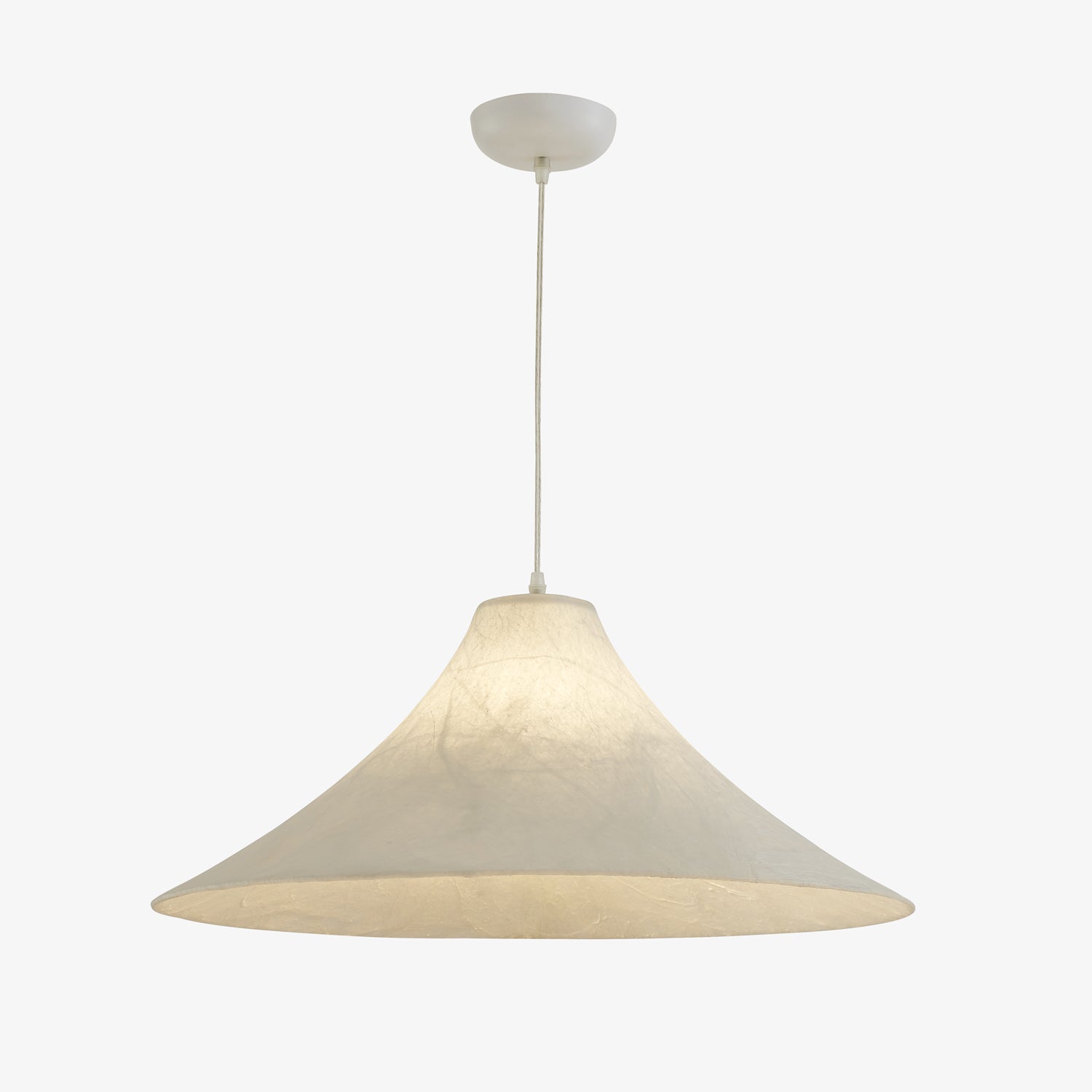 Abbotswell Modern Minimalist Natural Flat Metal Pendant Lamp - Blowlighting