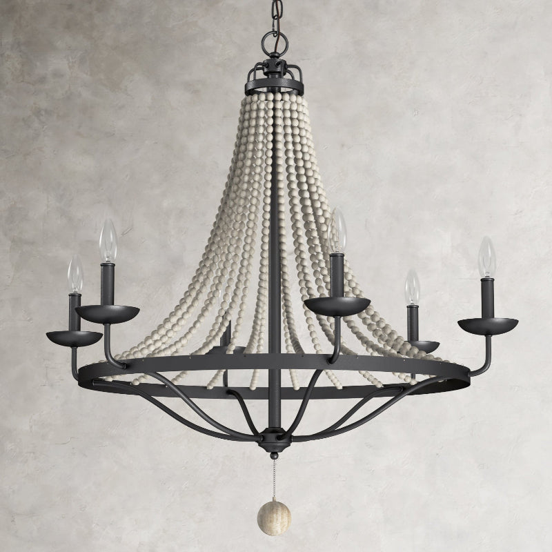 Alloren Vintage Industrial Empire Metal Chandelier - Lamp Copper