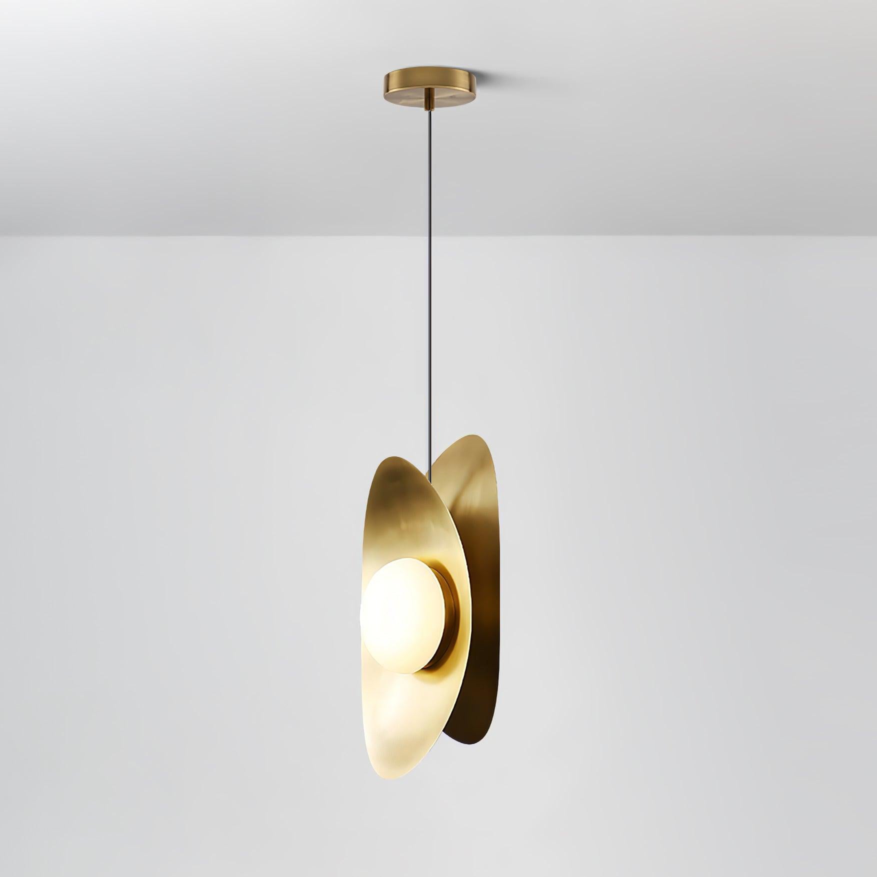 Golden Petal Pendant Lamp - Blowlighting