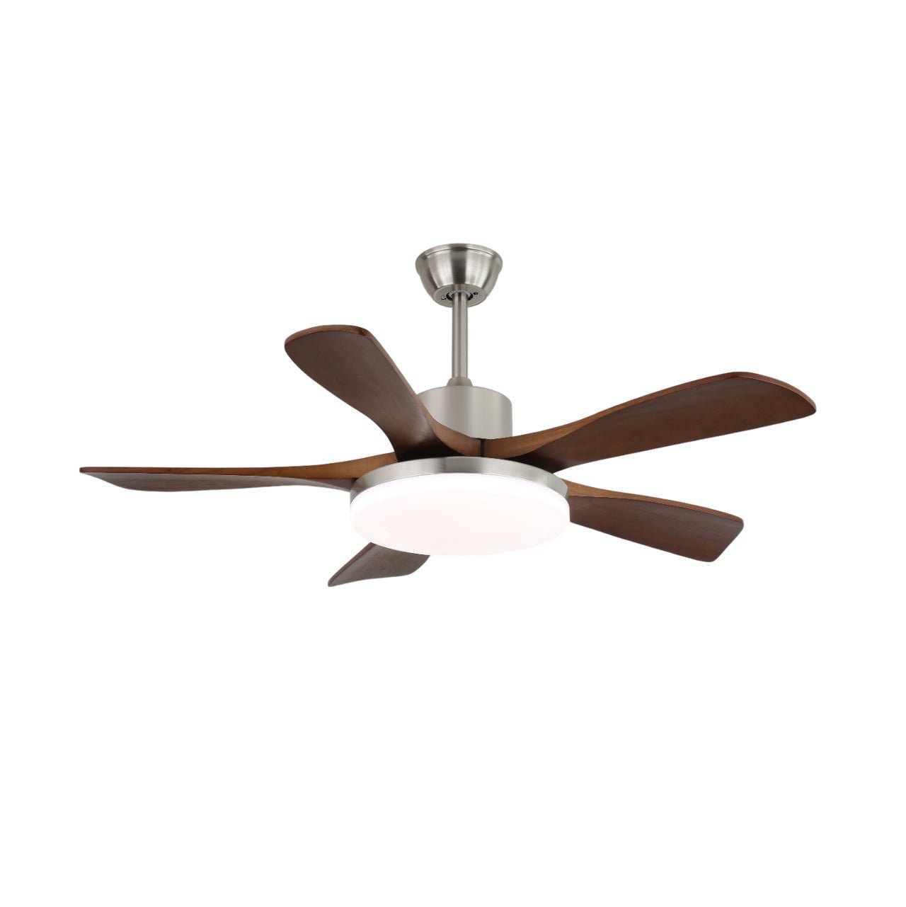 Ventilatore da soffitto Aurelia in legno con luce