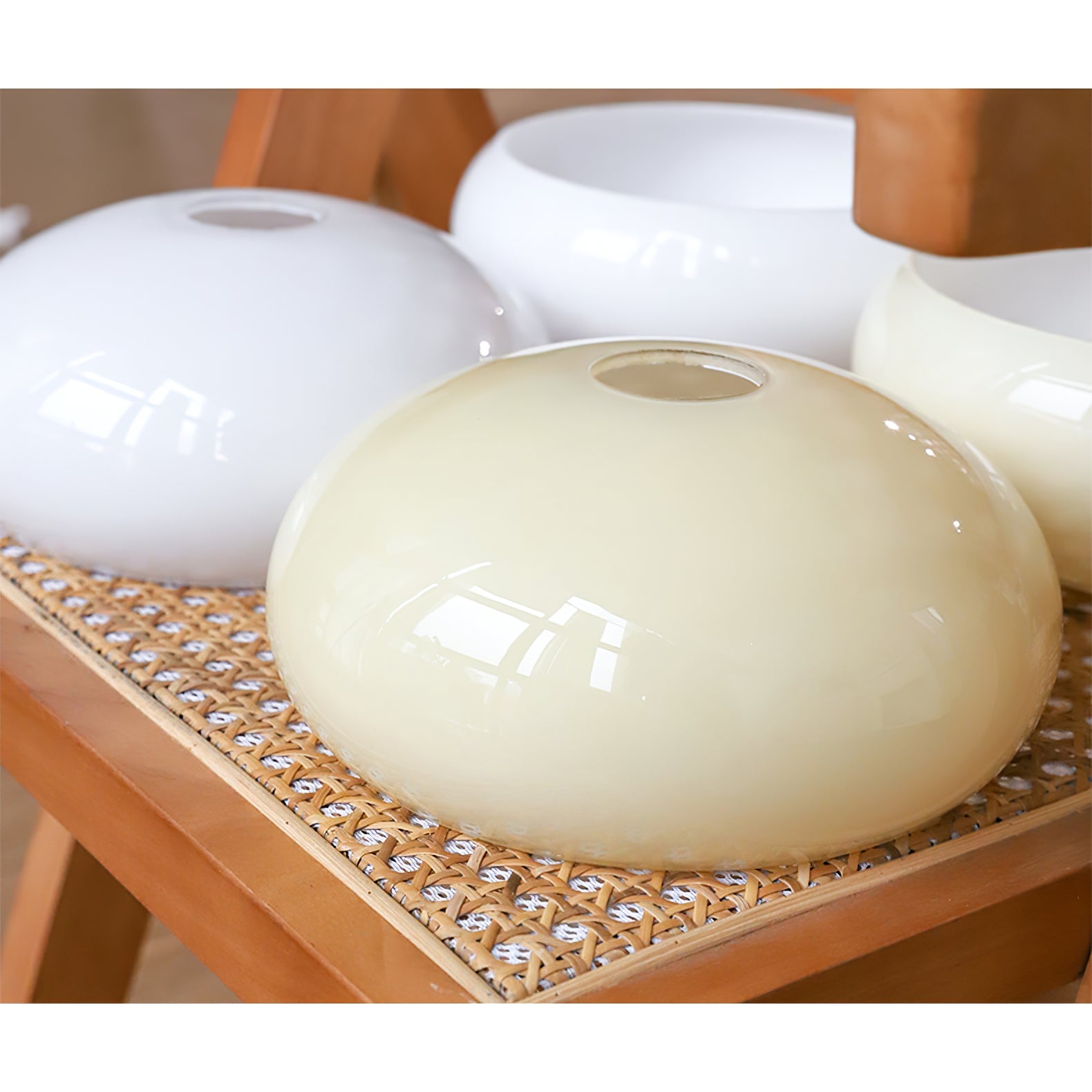 Ophaan Modern Minimalist Glass Metal Wall Light - Lamp Copper