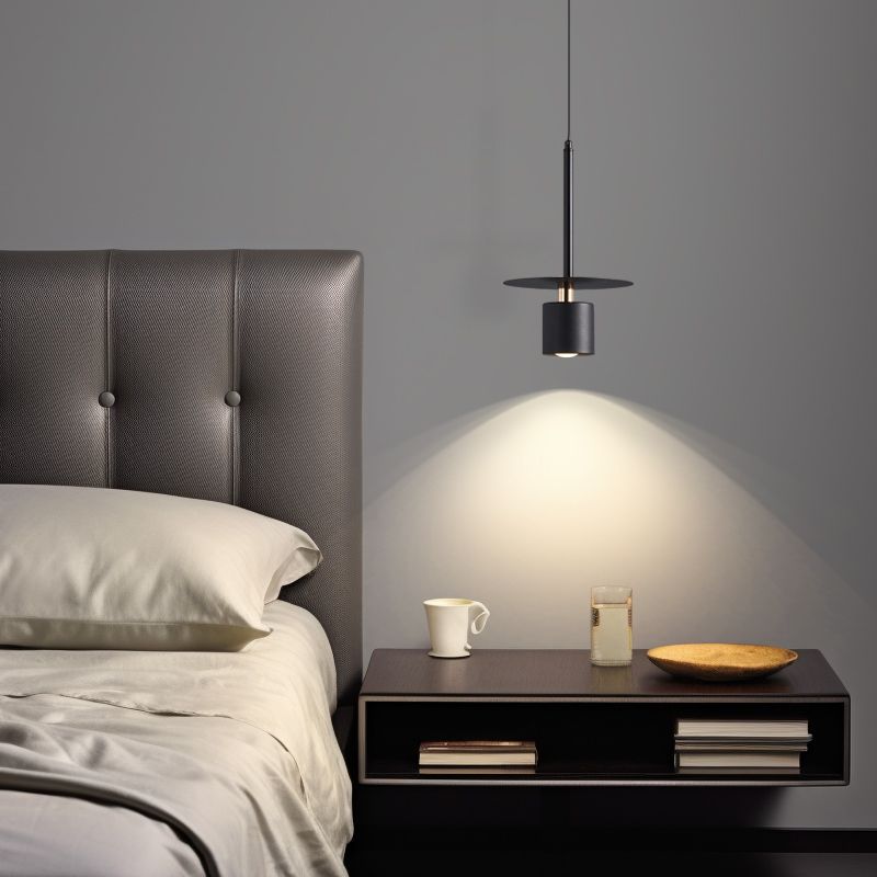 Valentina Industriale Metallo Sospensione Nero/Bianco/Rame Soggiorno/Camera da letto