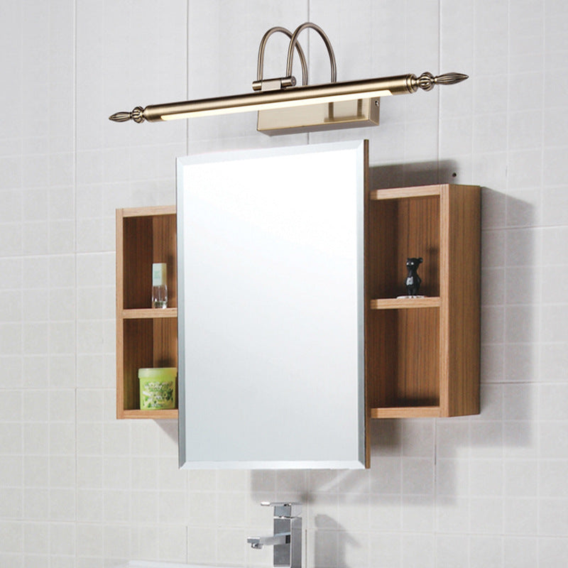 Arisha LED Applique Metallo Nero Lineare Moderno