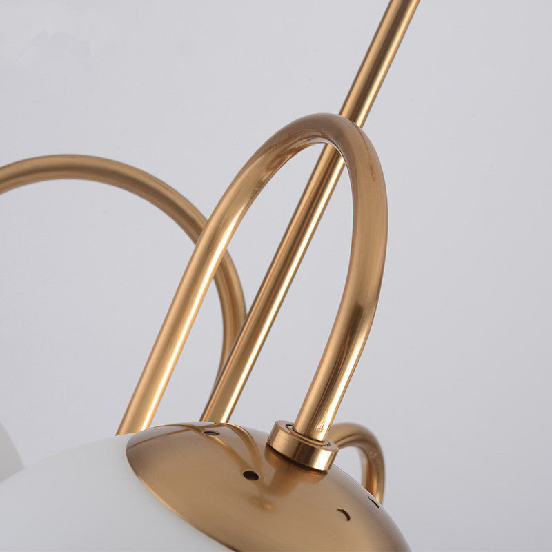 Valentina Lusso LED Lampadari Vetro Metallo Camera de Letto