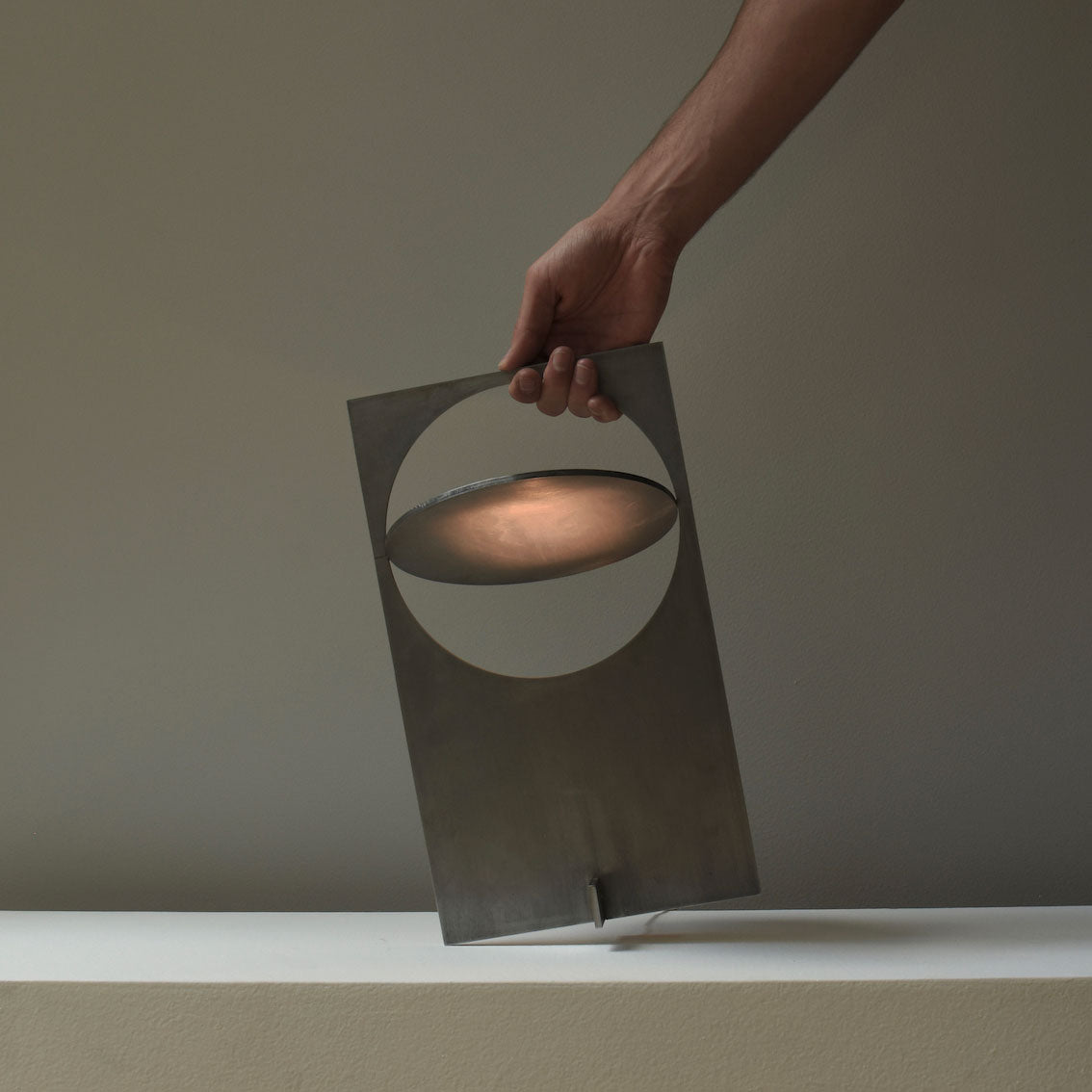 OBJ-01 Table Lamp - Lamp Copper