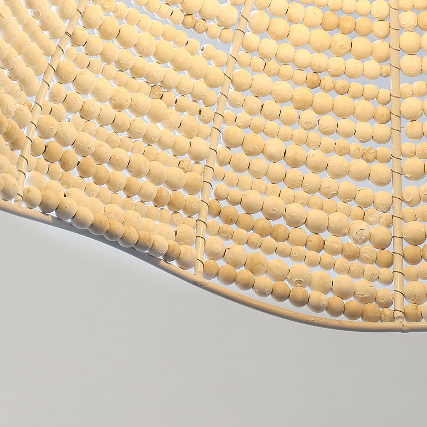 Obispo Wood Beads Pendant Lamp - Blowlighting