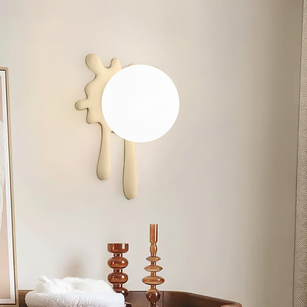 Wall Lamp Abstract Resin Splash Globe - Letslighting