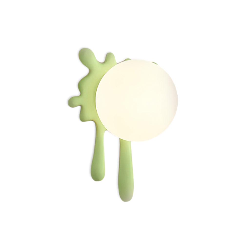 Wall Lamp Abstract Resin Splash Globe - Letslighting