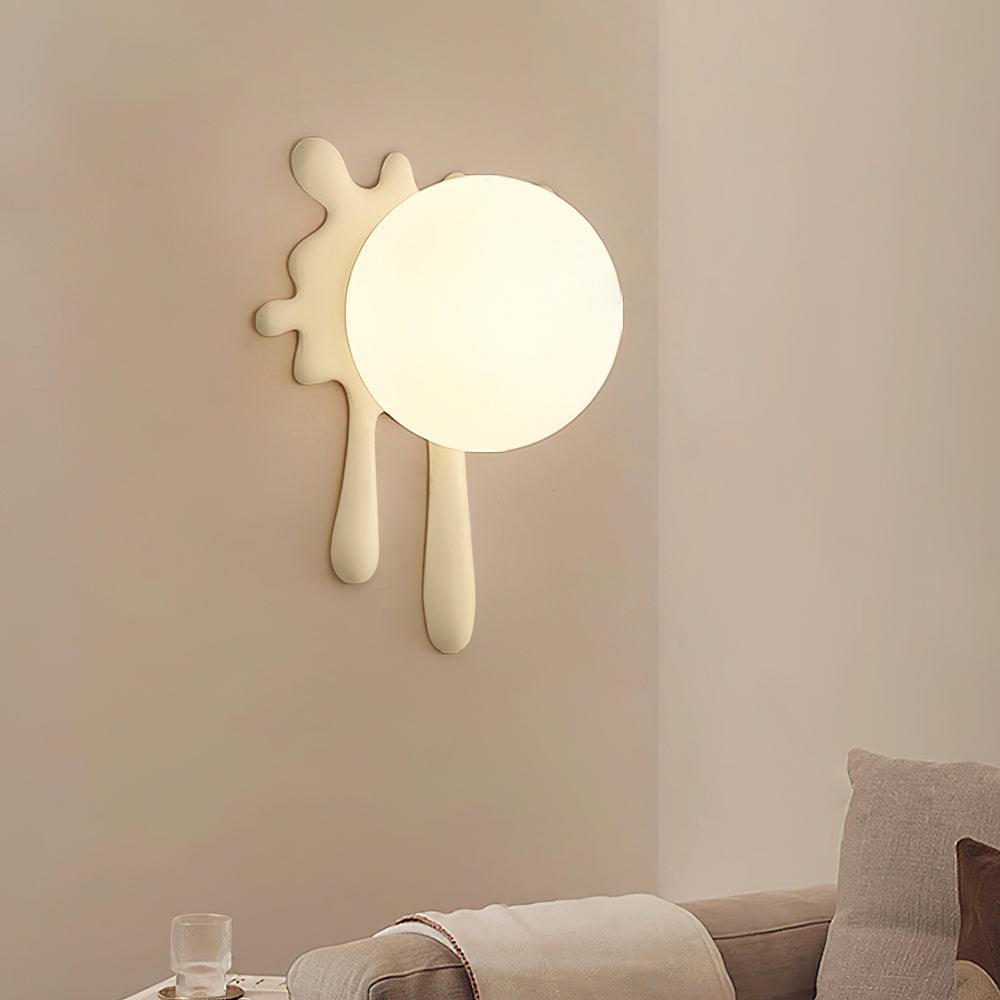 Wall Lamp Abstract Resin Splash Globe - Letslighting
