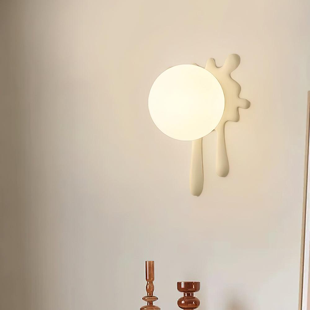 Wall Lamp Abstract Resin Splash Globe - Letslighting