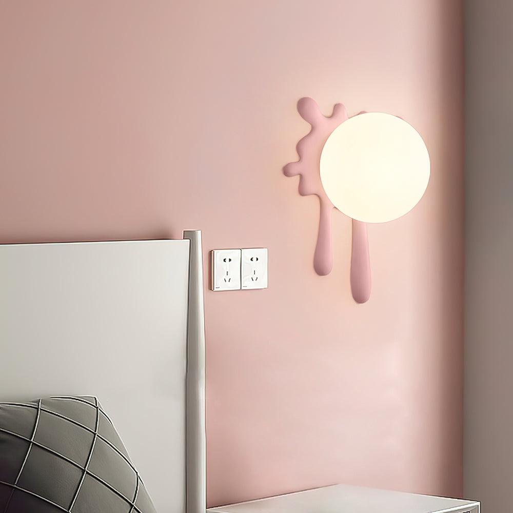 Wall Lamp Abstract Resin Splash Globe - Letslighting
