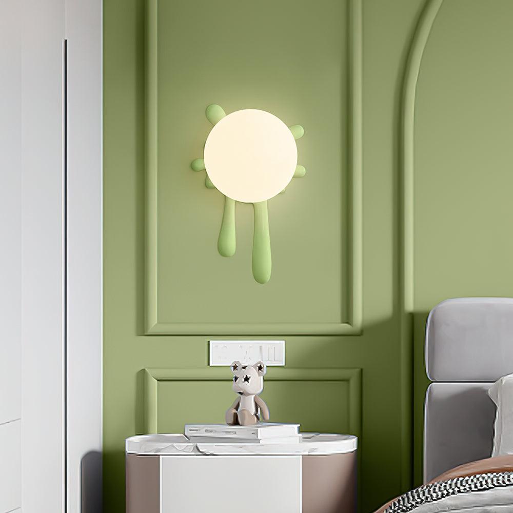 Wall Lamp Abstract Resin Splash Globe - Letslighting