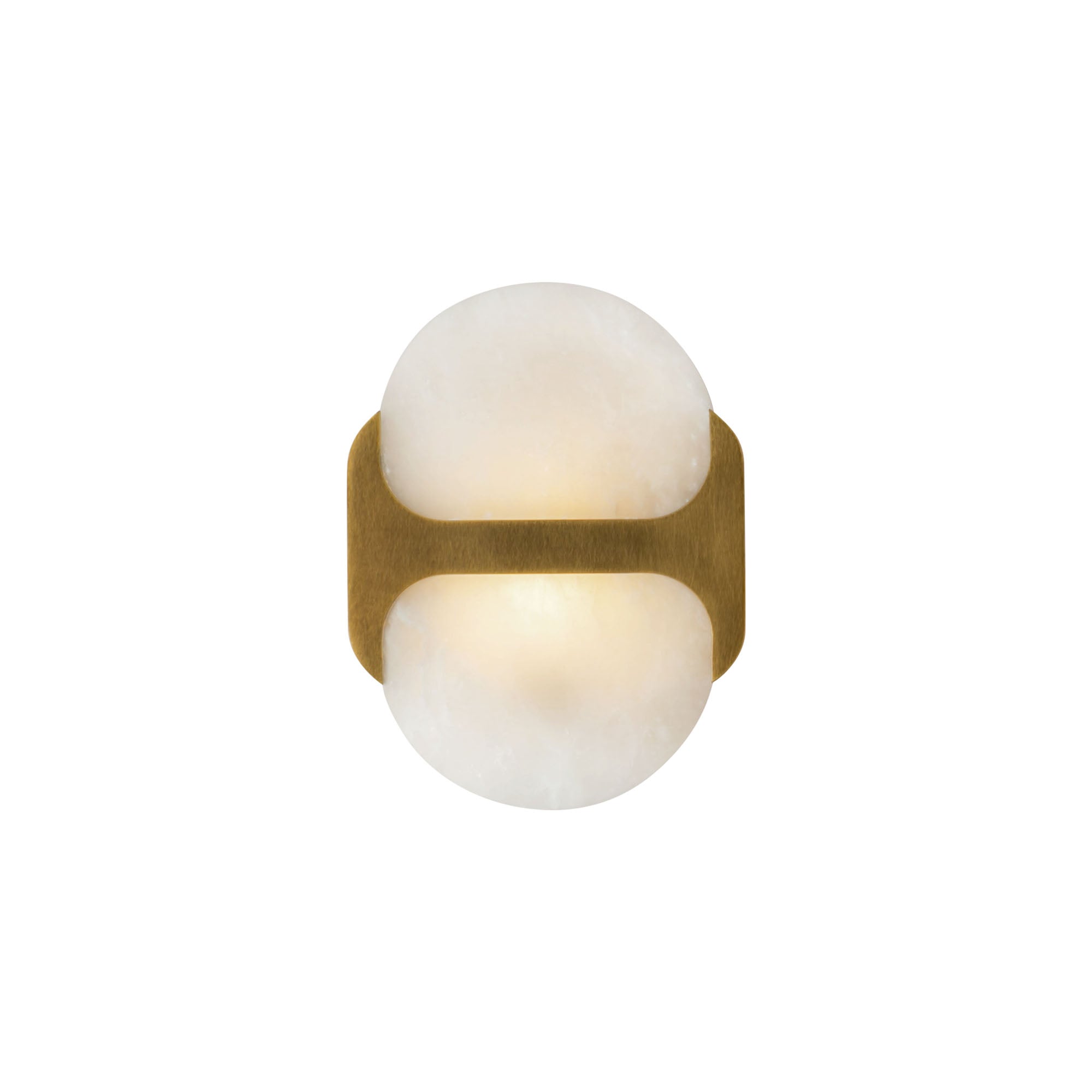 Ulthaora Double Globe Alabaster Wall Light - Neutralighting