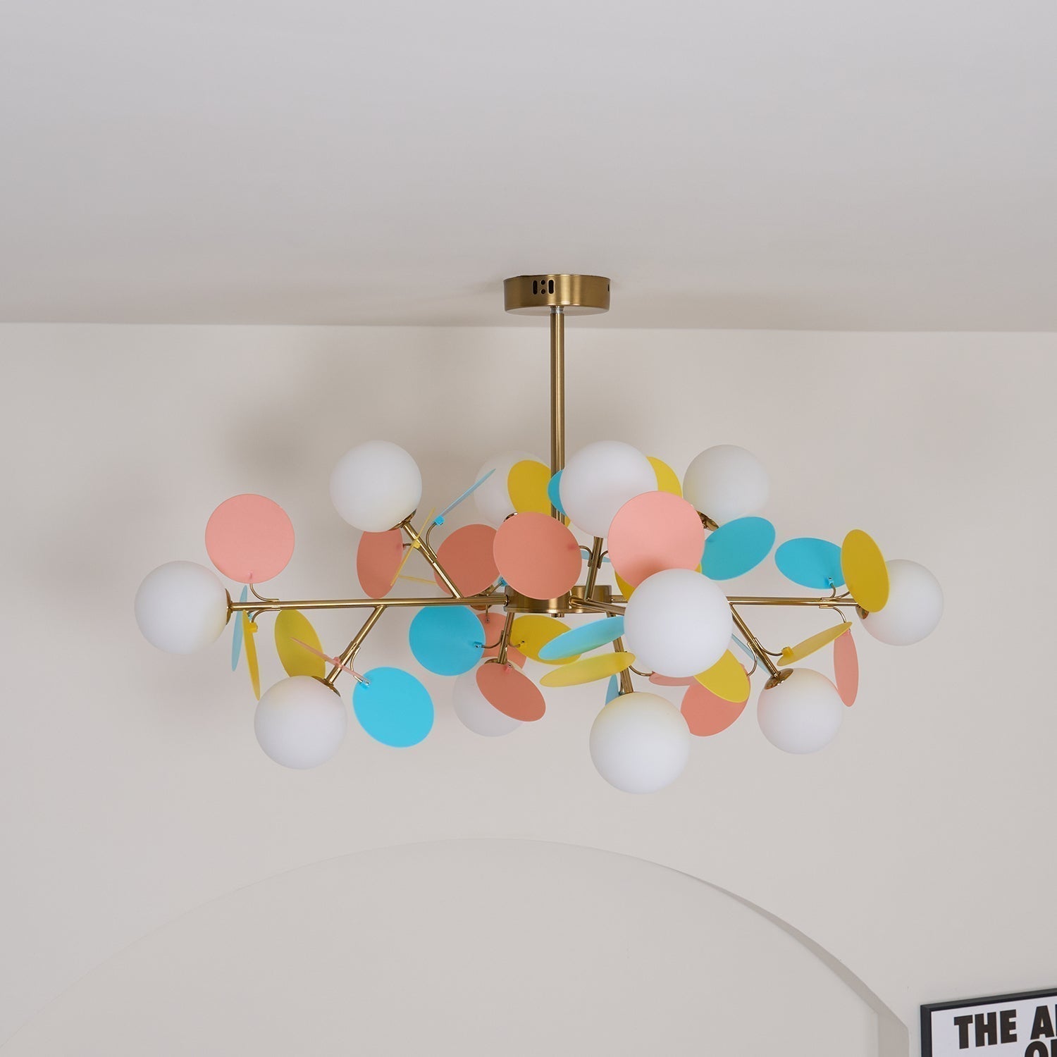 Off White Tree Chandelier - Blowlighting
