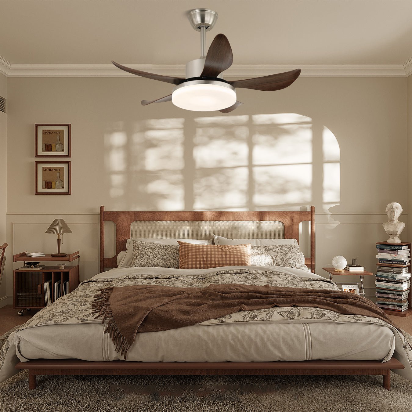 Ventilatore da Soffitto Moderno Nerra in un ambiente interno