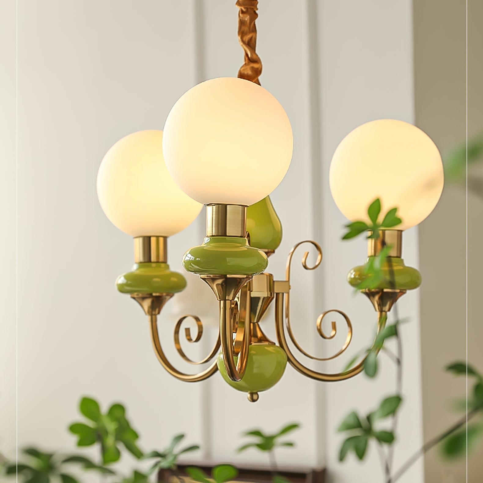 Valentina Moderno Creativo Lampadari Vetro Metallo Sala de Pranzo