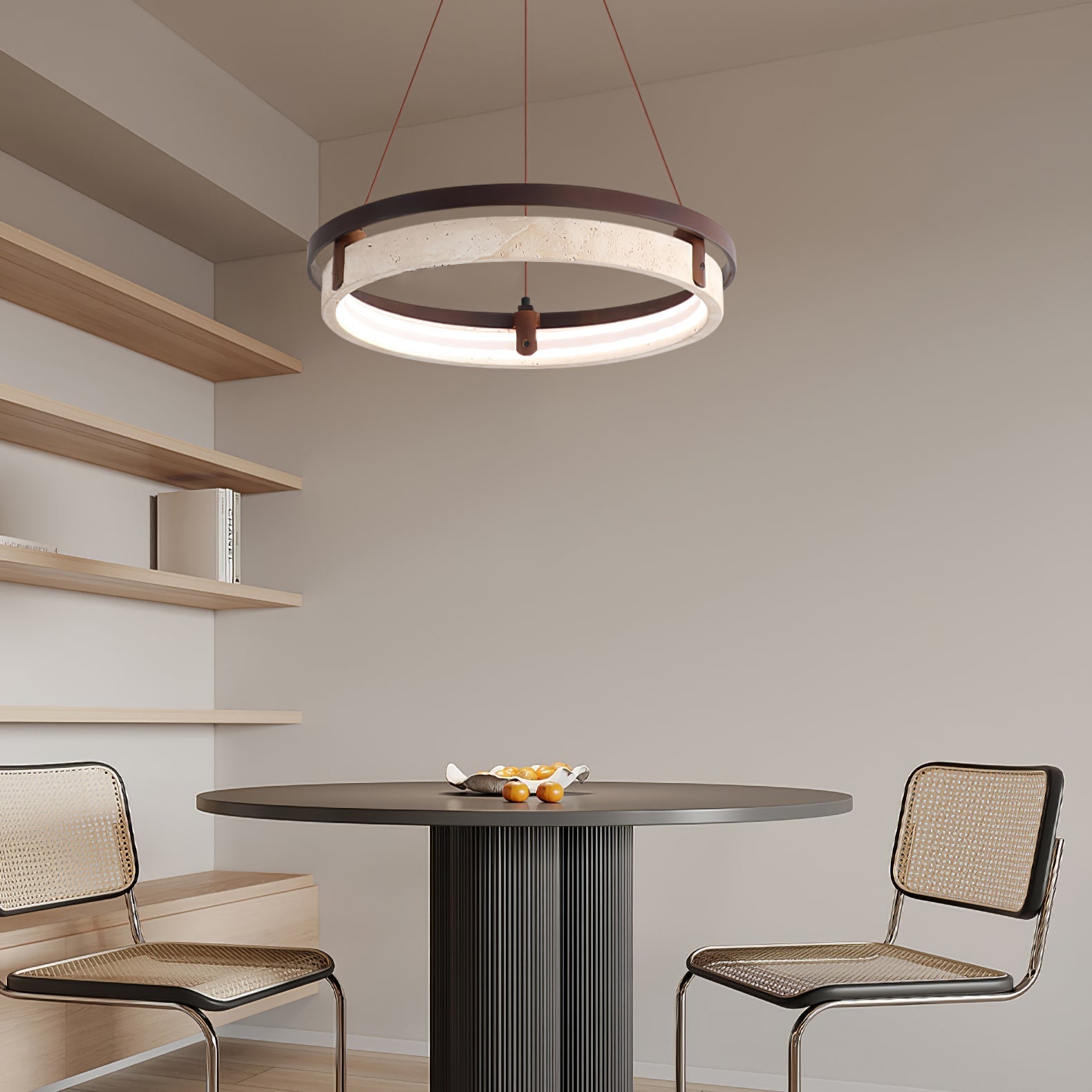 Veraearae Travertine Pendant Light - Neutralighting