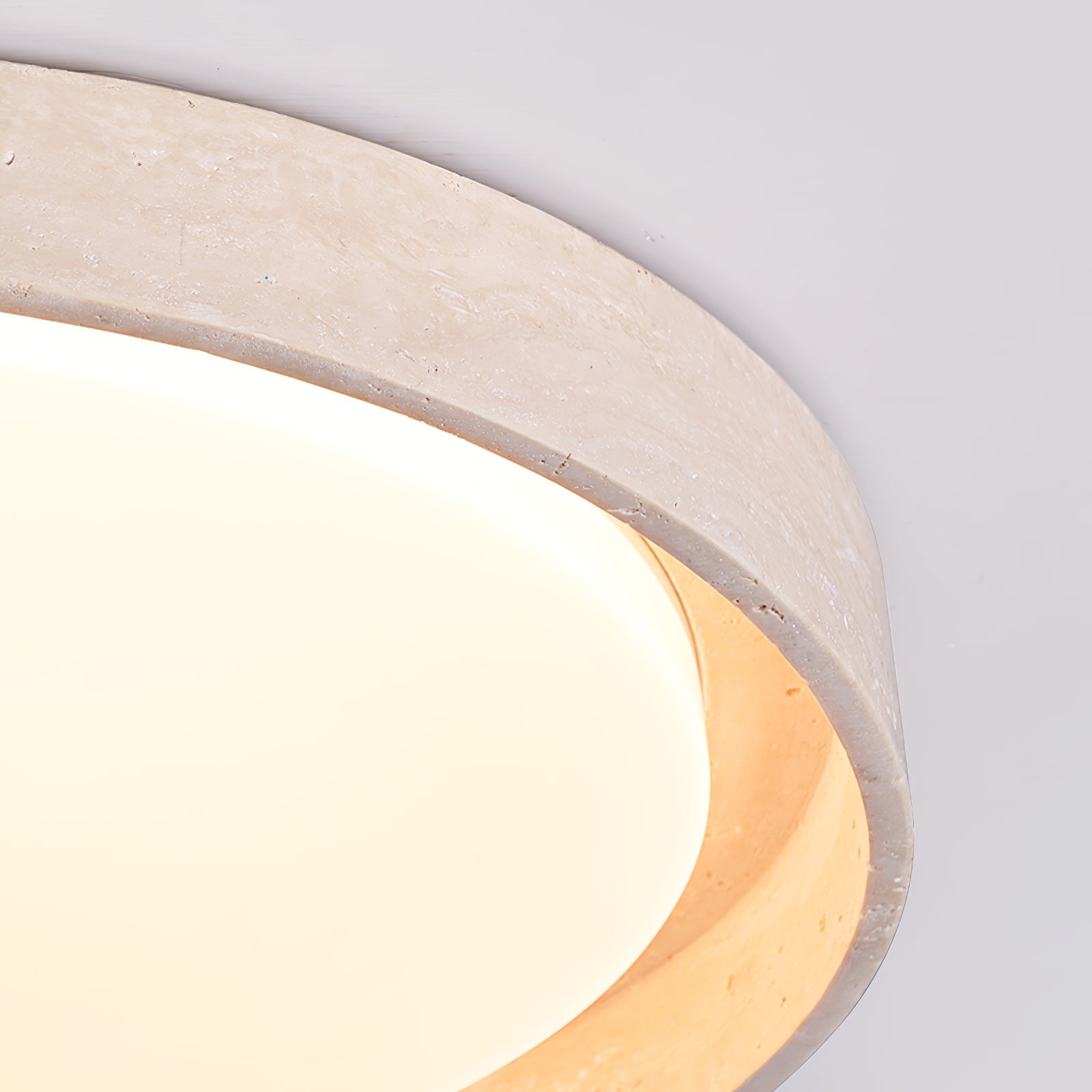 Zevinarae Travertine Ceiling Light - Letslighting