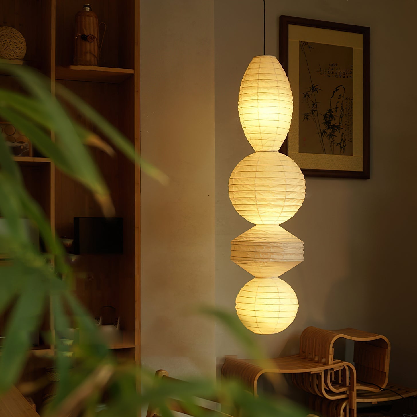 Ori Lantern Series Pendant Lamp - Blowlighting