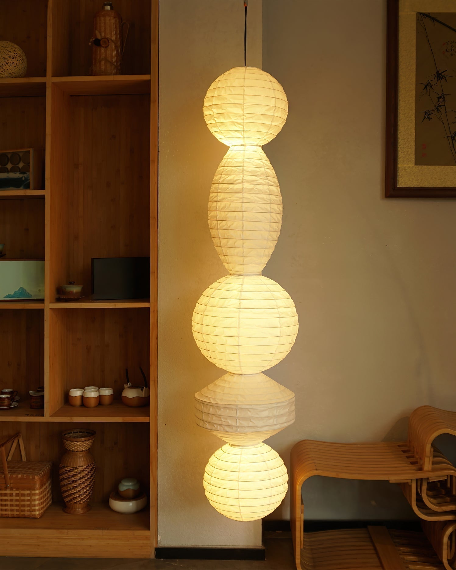Ori Lantern Series Pendant Lamp - Blowlighting