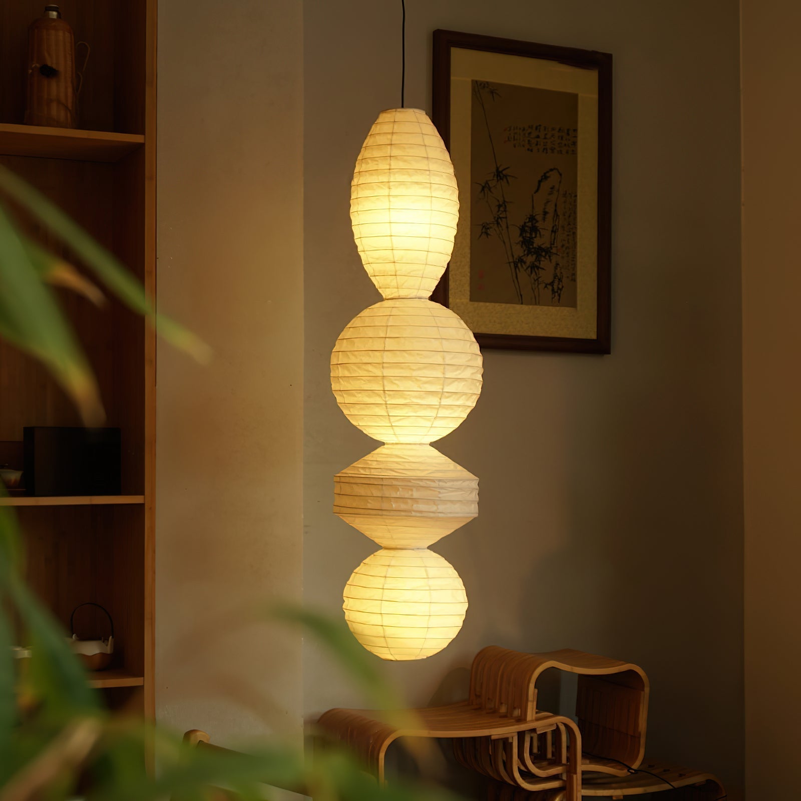 Ori Lantern Series Pendant Lamp - Blowlighting