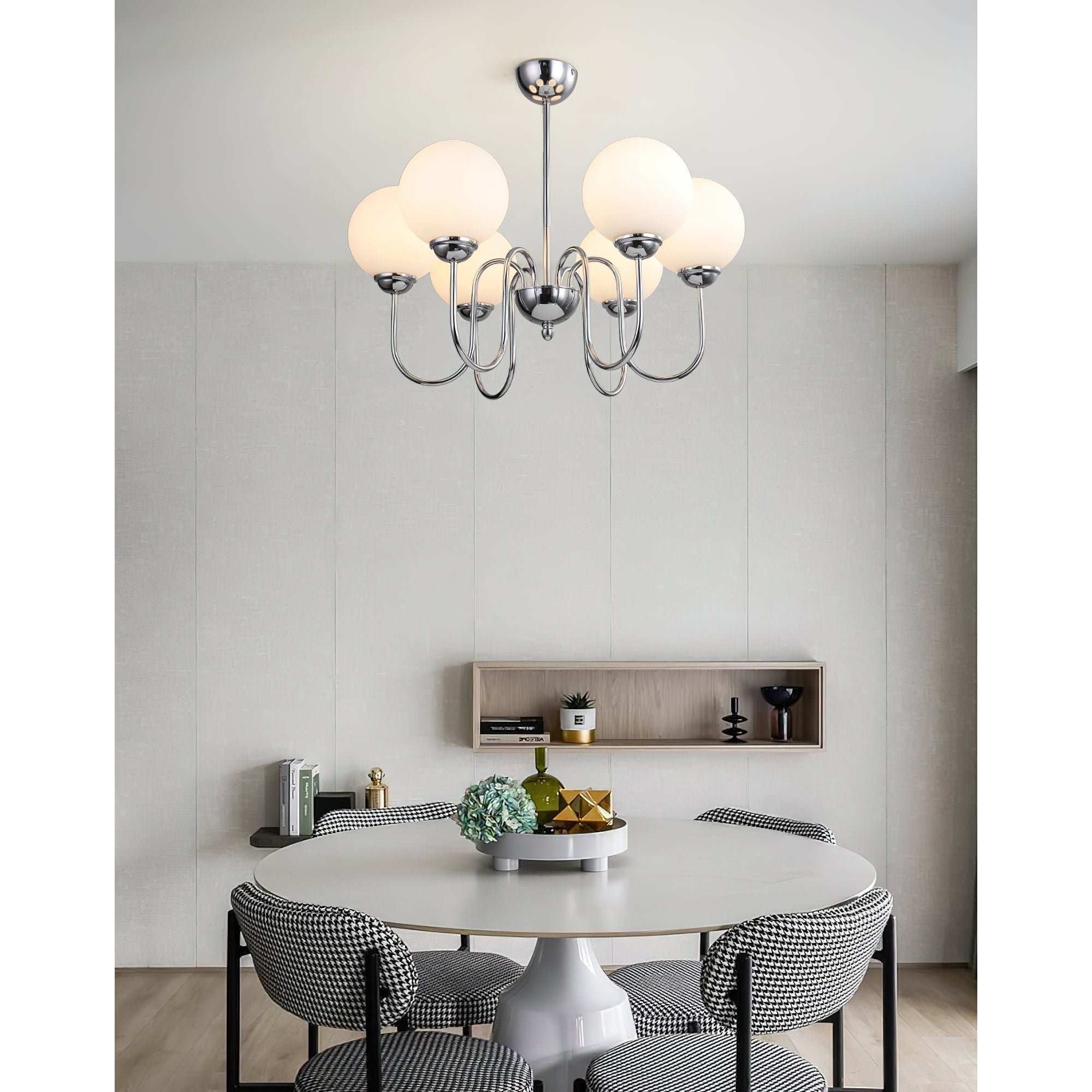 Ildorel Premium Nordic Art Brass Glass Chandelier - Lamp Copper