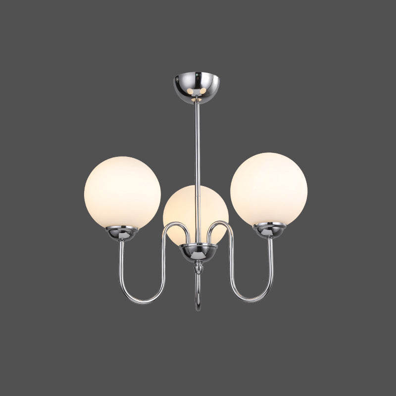 Ildorel Premium Nordic Art Brass Glass Chandelier - Lamp Copper