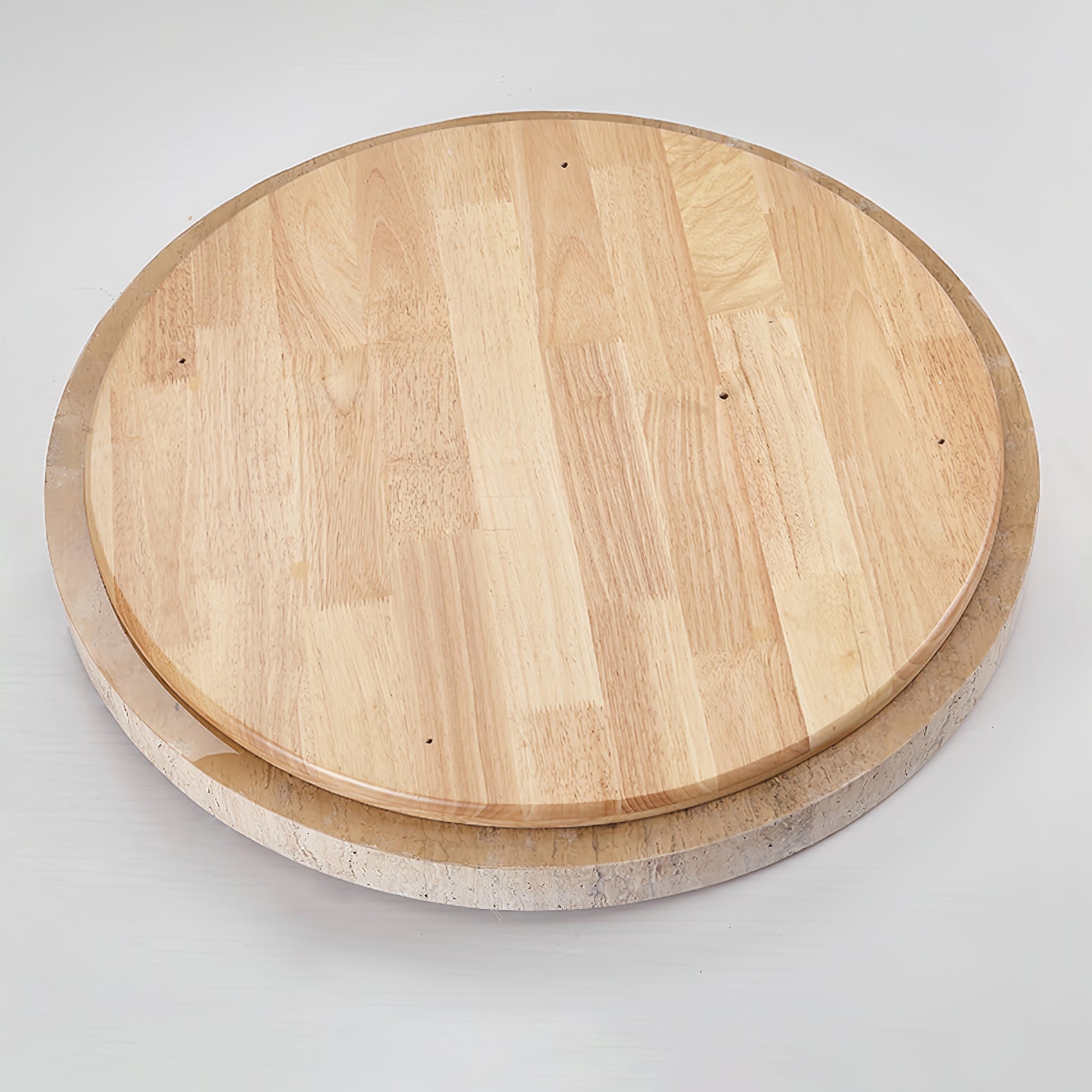 Kathy Travertine Round Ceiling Light - Neutralighting