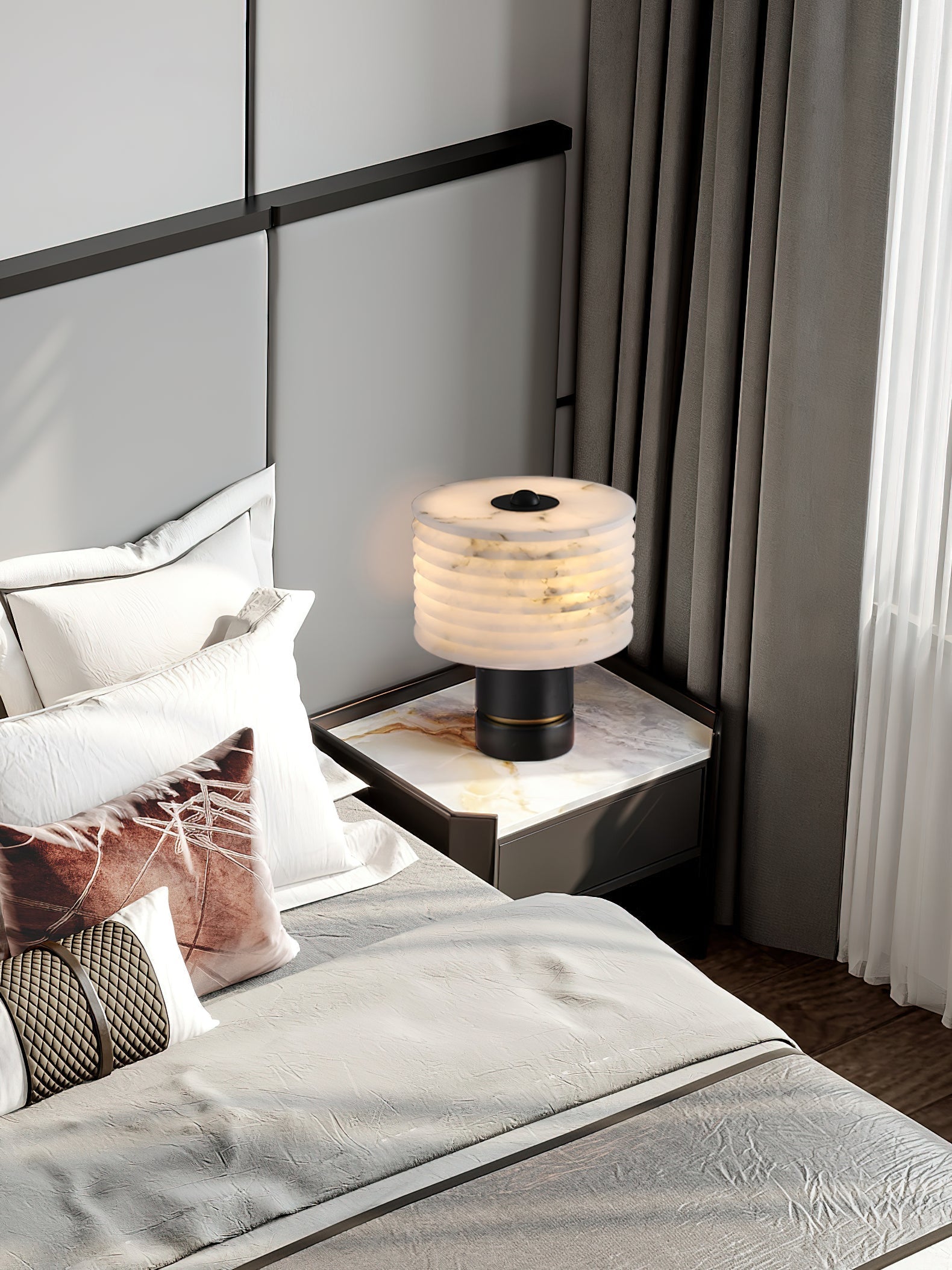 Outela Table Lamp - Lamp Copper