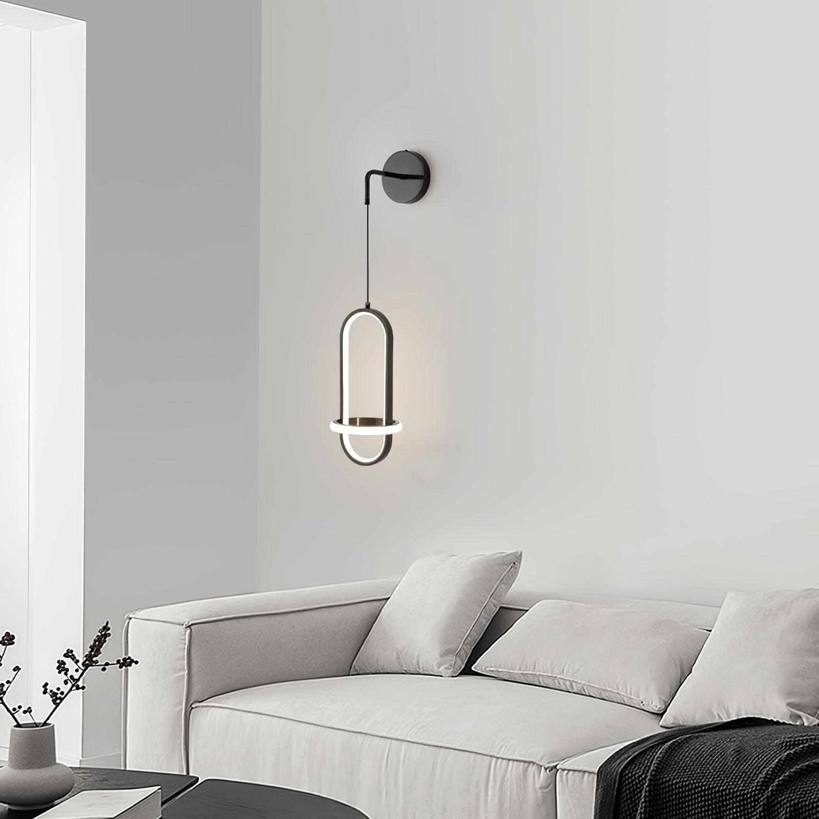 Oval Brass Wall Light - Blowlighting