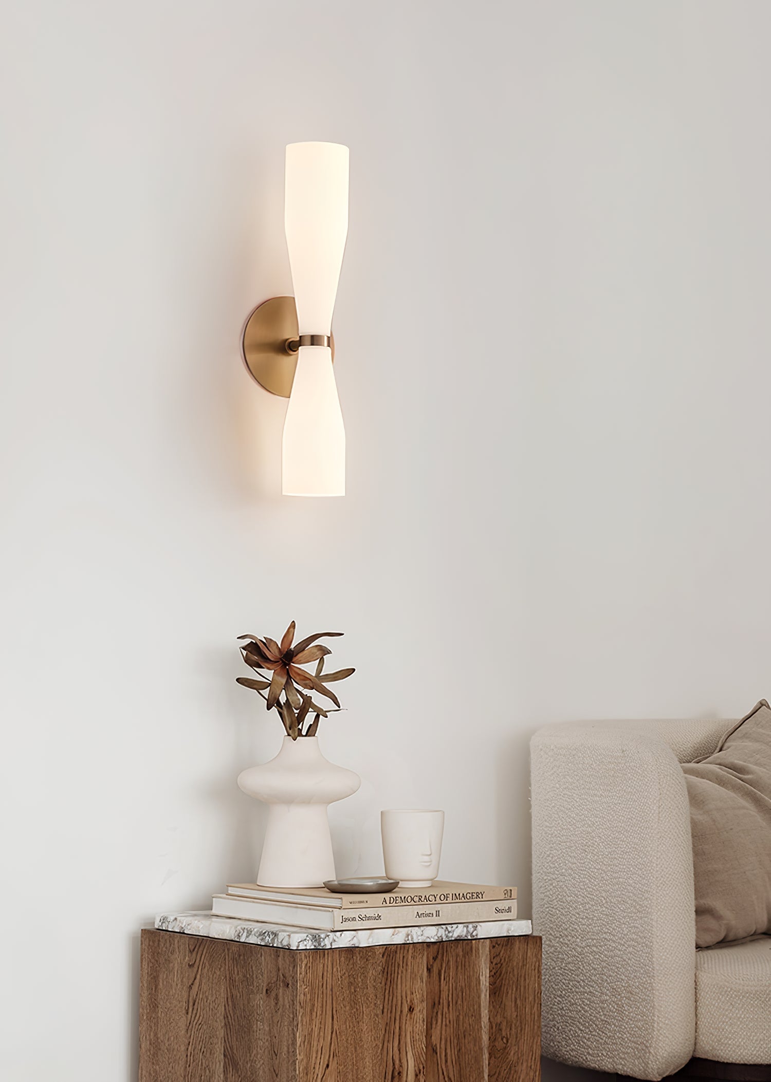 Torch Modern Glass Wall Light - Blowlighting